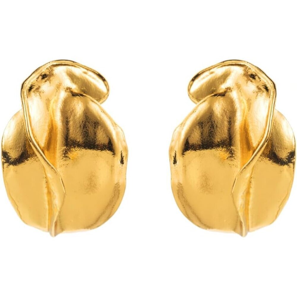 Chunky Statement Earrings Women Geometric Drop Dangle Vintage Fashion Jewelry - Picture 8 of 8
